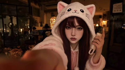 可爱美女