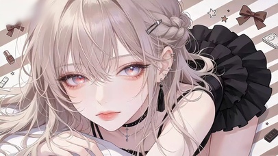 小洋裙少女