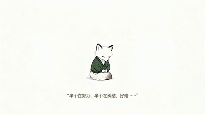 半个努力和纠结