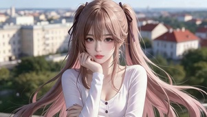 清纯可爱女孩