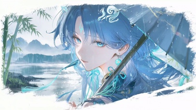 清宵｜竹雨听梦