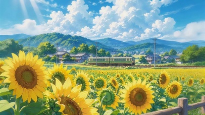 向日葵小镇