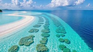 碧海珊瑚沙洲