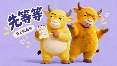 先等等马上轮到你