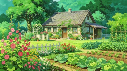 小清新田园小屋