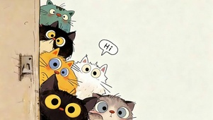 说什么猫语