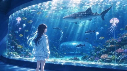 水族馆女孩