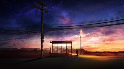 夕阳