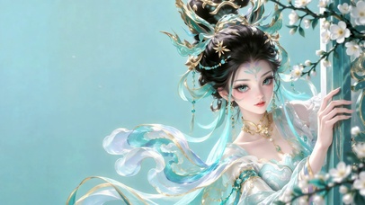 青釉仙气美人-妲己