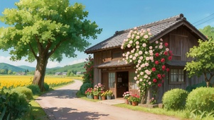 乡间的小木屋