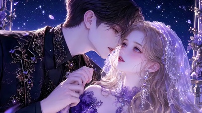 星空下浪漫情侣