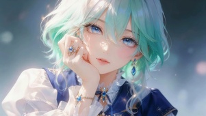 清纯可爱女孩