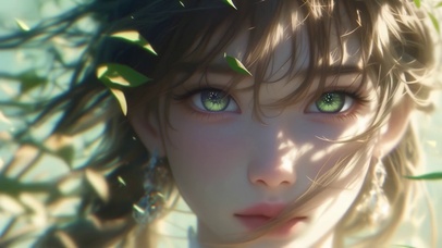 青眸藏春
