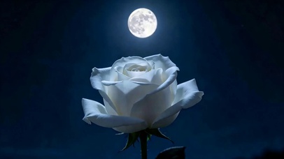 夜景花朵