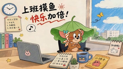 上班摸鱼 快乐加倍