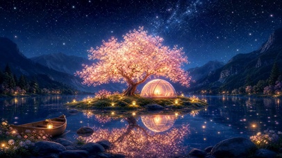 湖心星樱
