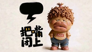 把嘴闭上
