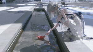 少女纸船