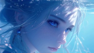 海蓝色低语