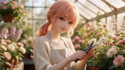 鲜花女神