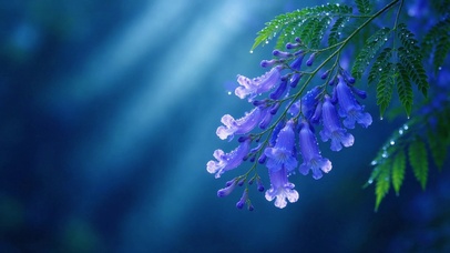 蓝花楹