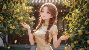 樱花树下