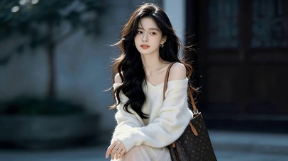 治愈可爱女孩