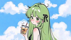 秋天第一杯奶茶