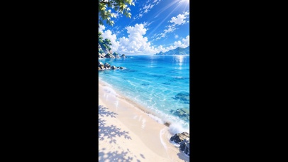 夏季-海边 4k