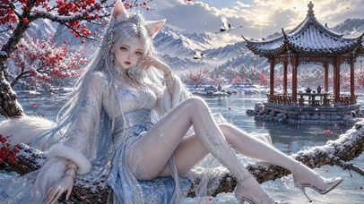 雪境狐姬(动态版)