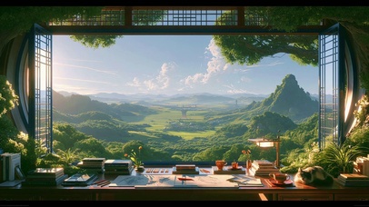 窗外的风景4K