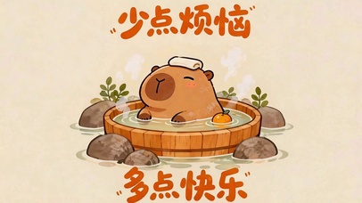 泡去烦忧 多些快乐