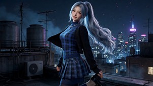 千禧甜酷少女