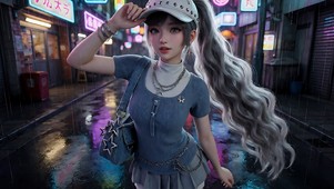 千禧甜酷少女