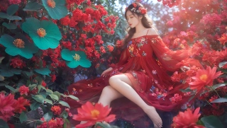 花间少女