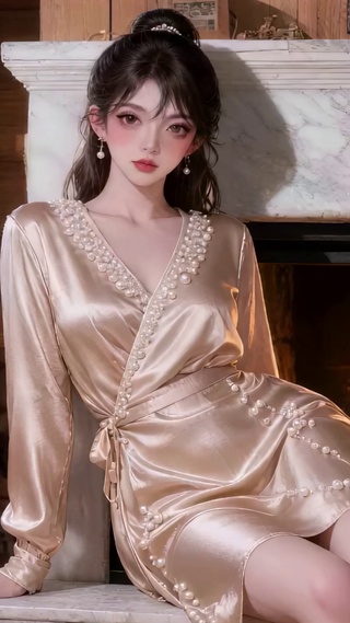 炉火女孩