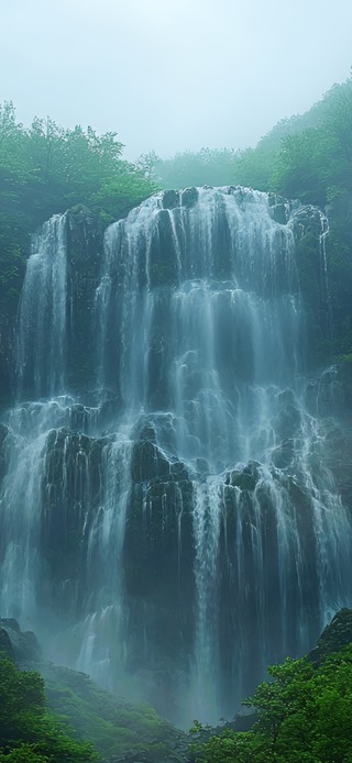 雨林仙境瀑布