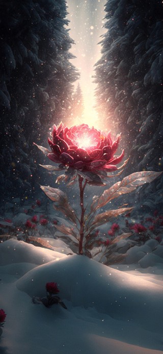 天山雪莲--矢志不渝