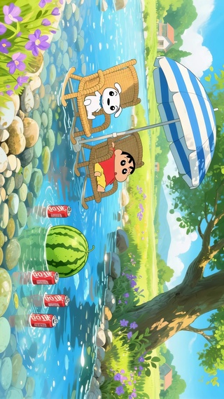 树影摇晃的下午