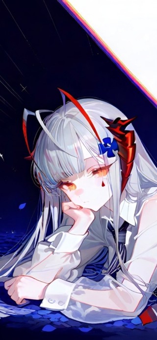 趴着的黑丝jk少女-维什戴尔