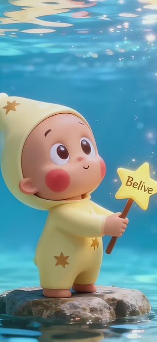 可爱梦幻海底星人