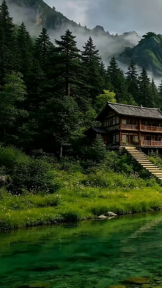 护眼山川