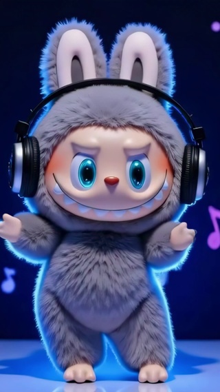labubu跳动音符