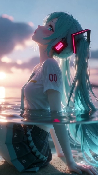 水中初音