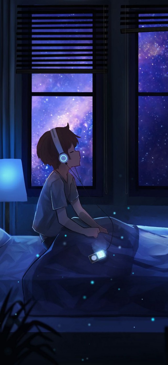 深夜的男孩