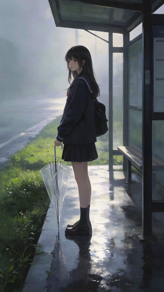 学院风女孩
