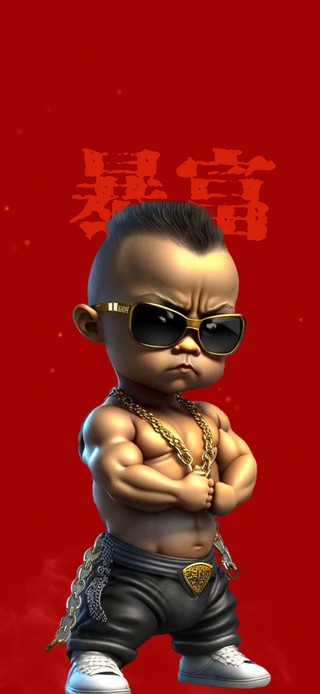 肌肉男孩 暴富 4K