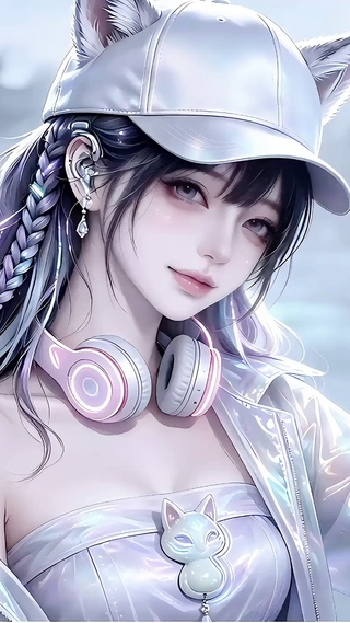 古园的狐耳少女
