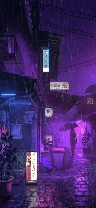 雨夜赛博朋克