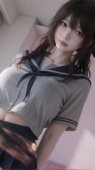 可爱女孩